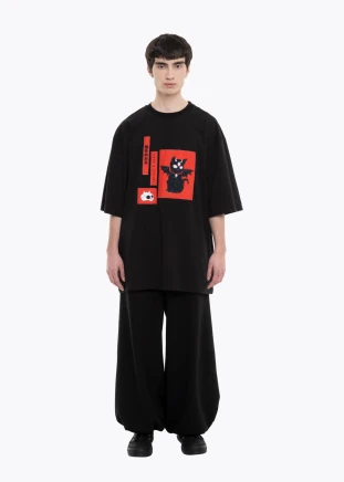 T-SHIRT TSC SS NEKOMATA V3 MEDIUM BLACK main image 0