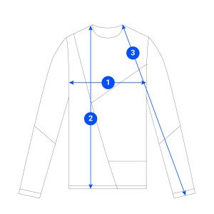 LONGSLEEVE WITH CONTRASTING SEAMS